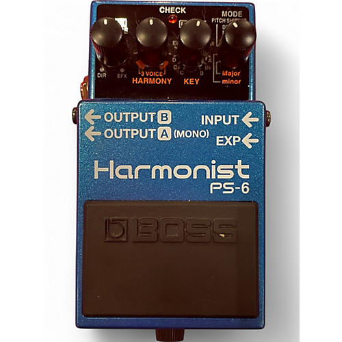 Used BOSS PS6 Harmonist Effect Pedal