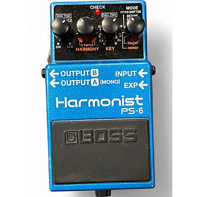 Used BOSS PS6 Harmonist Effect Pedal