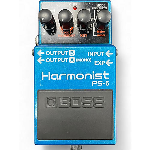 Used BOSS PS6 Harmonist Effect Pedal