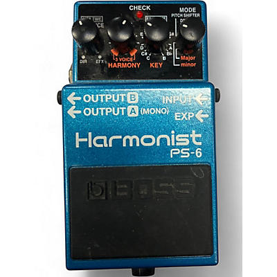 Used BOSS PS6 Harmonist Effect Pedal