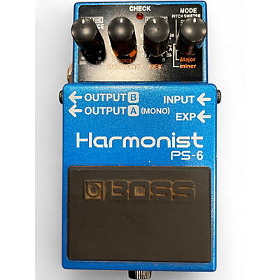 Used BOSS PS6 Harmonist Effect Pedal