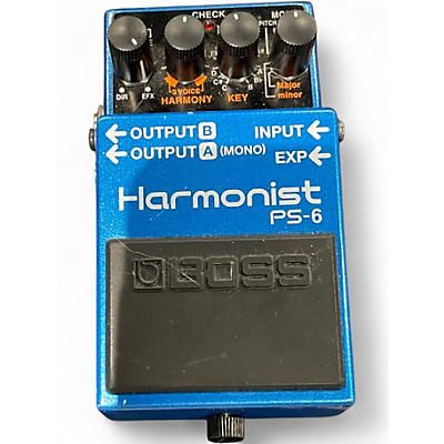 Used BOSS PS6 Harmonist Effect Pedal
