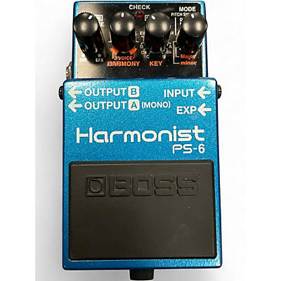 Used BOSS PS6 Harmonist Effect Pedal