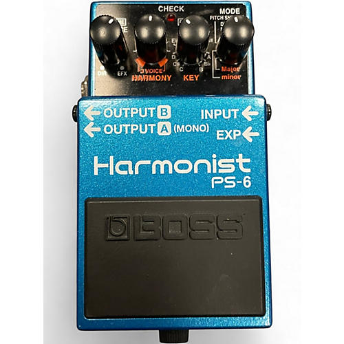 Used BOSS PS6 Harmonist Effect Pedal