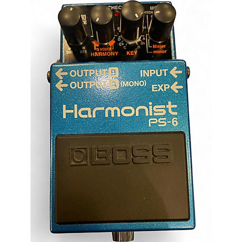 Used BOSS PS6 Harmonist Effect Pedal