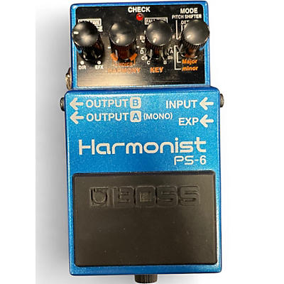 Used BOSS PS6 Harmonist Effect Pedal