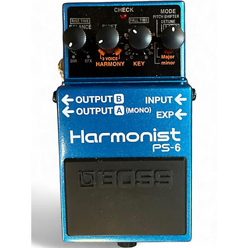 Used BOSS PS6 Harmonist Effect Pedal