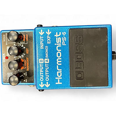 Used BOSS PS6 Harmonist Effect Pedal