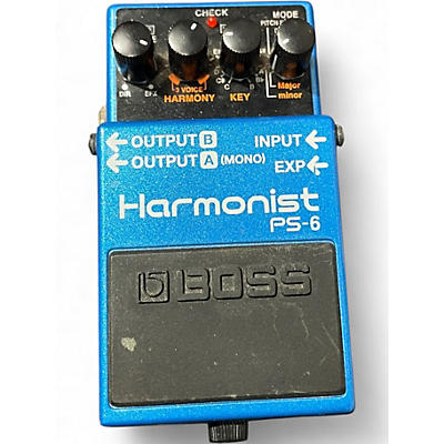 Used BOSS PS6 Harmonist Effect Pedal