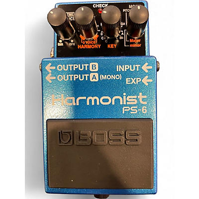 Used BOSS PS6 Harmonist Effect Pedal