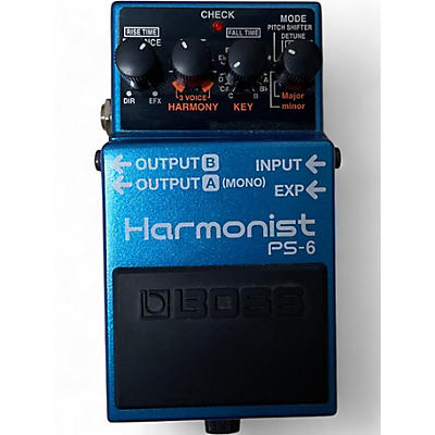 Used BOSS PS6 Harmonist Effect Pedal
