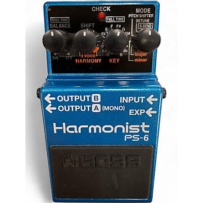 Used BOSS PS6 Harmonist Effect Pedal