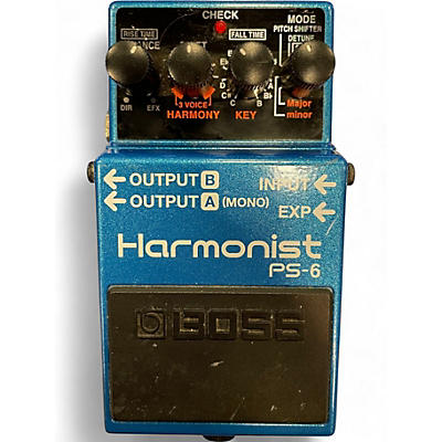 Used BOSS PS6 Harmonist Effect Pedal
