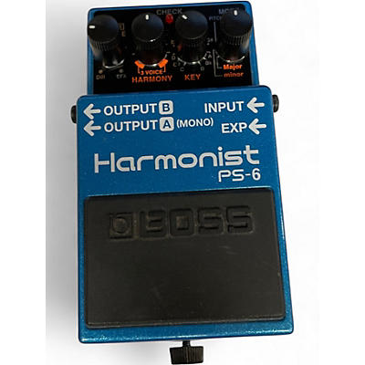 Used BOSS PS6 Harmonist Effect Pedal