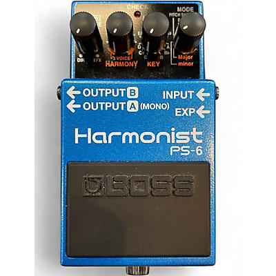 Used BOSS PS6 Harmonist Effect Pedal