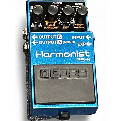 Used BOSS PS6 Harmonist Effect Pedal