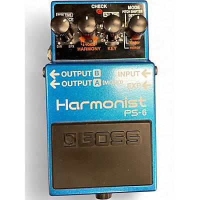 Used BOSS PS6 Harmonist Effect Pedal