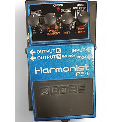 Used BOSS PS6 Harmonist Effect Pedal