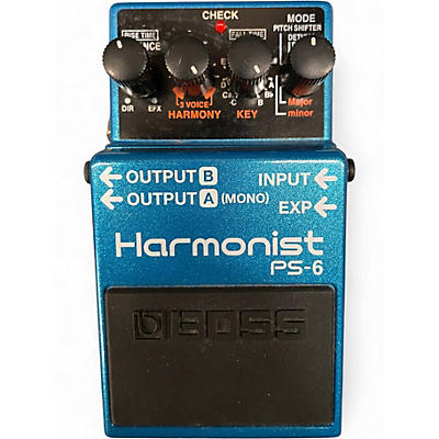 Used BOSS PS6 Harmonist Effect Pedal