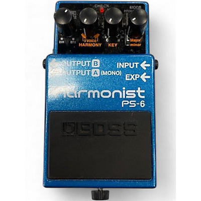Used BOSS PS6 Harmonist Effect Pedal