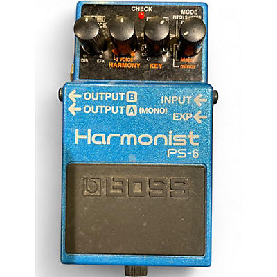 Used BOSS PS6 Harmonist Effect Pedal