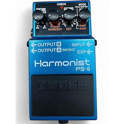 Used BOSS PS6 Harmonist Effect Pedal