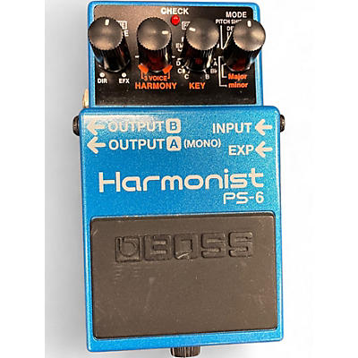 Used BOSS PS6 Harmonist Effect Pedal