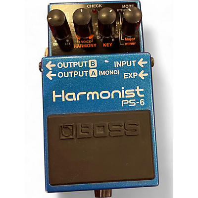 Used BOSS PS6 Harmonist Effect Pedal
