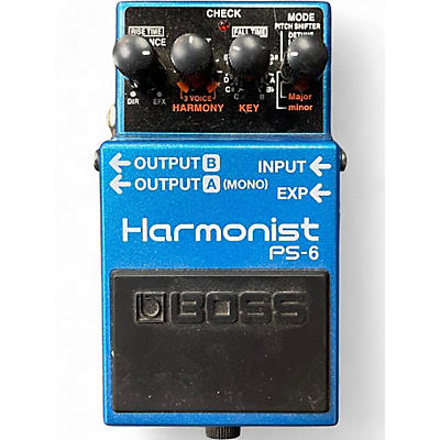 Used BOSS PS6 Harmonist Effect Pedal