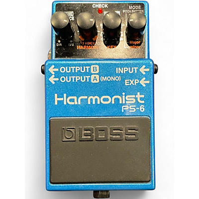 Used BOSS PS6 Harmonist Effect Pedal