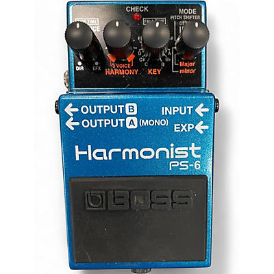 Used BOSS PS6 Harmonist Effect Pedal