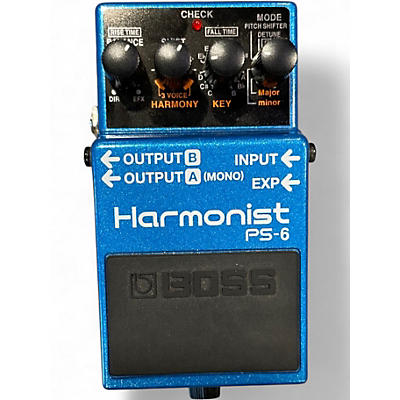 Used BOSS PS6 Harmonist Effect Pedal