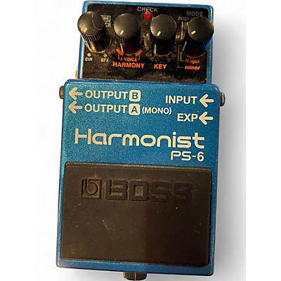 Used BOSS PS6 Harmonist Effect Pedal