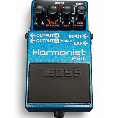 Used BOSS PS6 Harmonist Effect Pedal