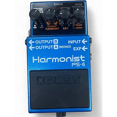 Used BOSS PS6 Harmonist Effect Pedal
