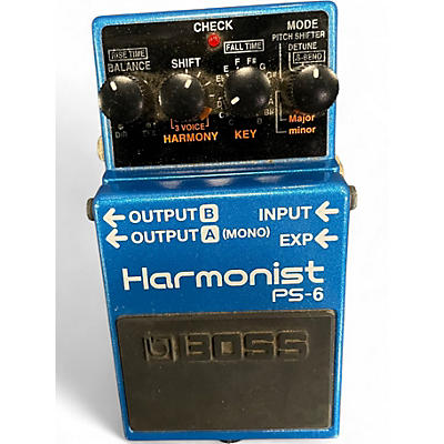 Used BOSS PS6 Harmonist Effect Pedal