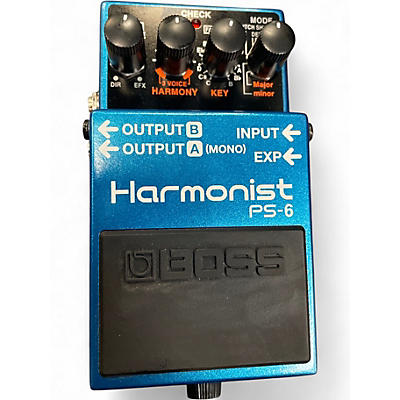 Used BOSS PS6 Harmonist Effect Pedal