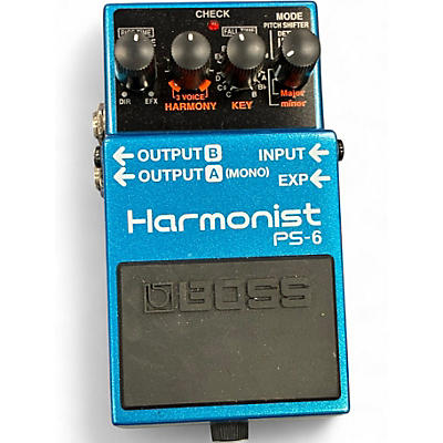 Used BOSS PS6 Harmonist Effect Pedal