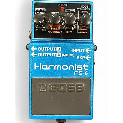 Used BOSS PS6 Harmonist Effect Pedal