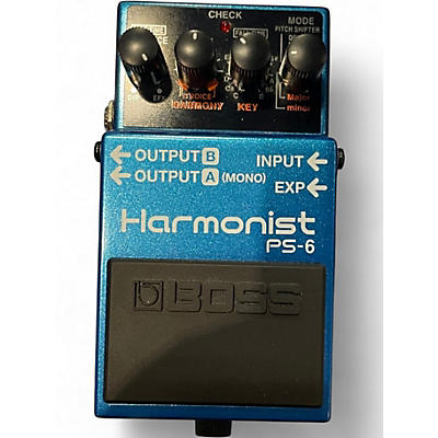 Used BOSS PS6 Harmonist Effect Pedal