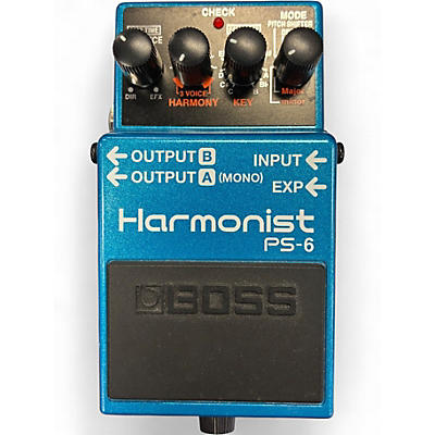 Used BOSS PS6 Harmonist Effect Pedal