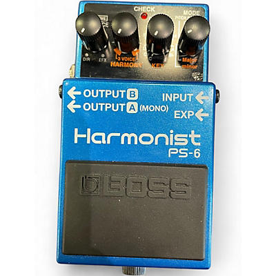 Used BOSS PS6 Harmonist Effect Pedal