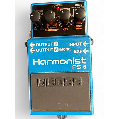 Used BOSS PS6 Harmonist Effect Pedal