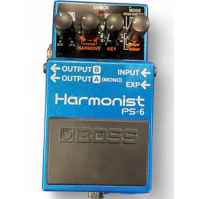 Used BOSS PS6 Harmonist Effect Pedal