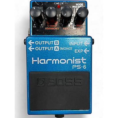 Used BOSS PS6 Harmonist Effect Pedal