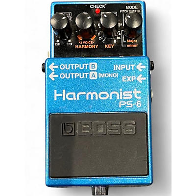 Used BOSS PS6 Harmonist Effect Pedal