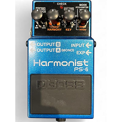 Used BOSS PS6 Harmonist Effect Pedal
