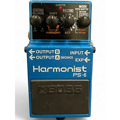 Used BOSS PS6 Harmonist Effect Pedal