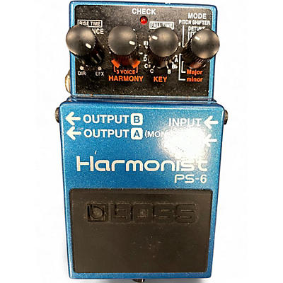 Used BOSS PS6 Harmonist Effect Pedal