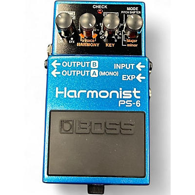 Used BOSS PS6 Harmonist Effect Pedal